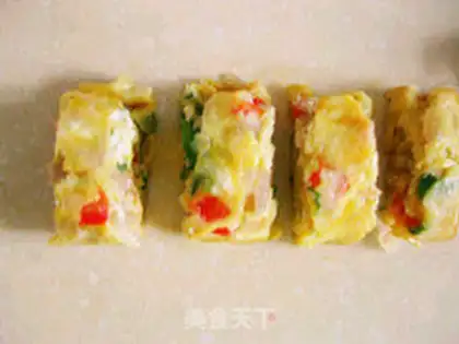 Make Vegetable omelet step 11