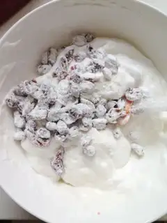 Make Cranberry angel cake step 7