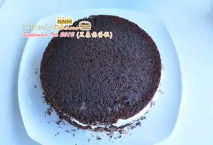 Make Black forest cake step 14