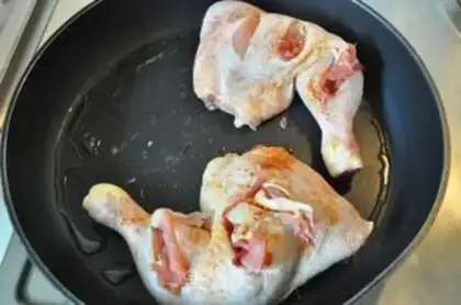 Make Provence chicken leg step 4