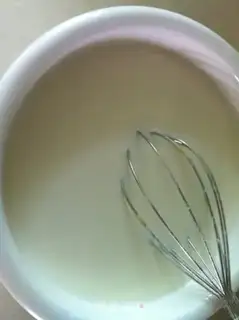 Make Homemade milk yellow step 3