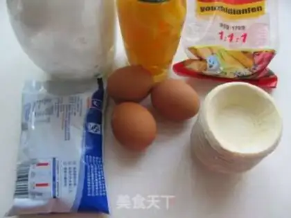 Make Peach omelet step 0