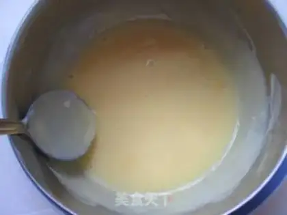 Make Peach omelet step 5