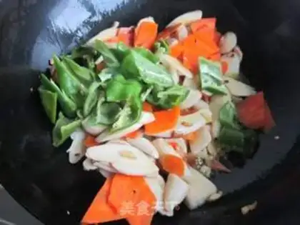 Make Three-stealed roast step 7