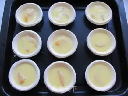 Make Peach omelet step 8