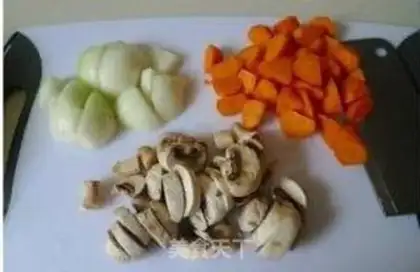 Make Curry potato chicken step 2