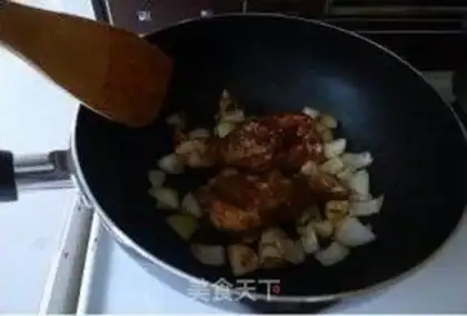 Make Curry potato chicken step 5