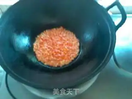 Make "Sale" in shrimp wheat step 1