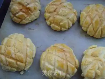 Make Pineapple bun step 16