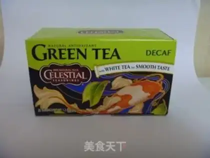 Make Green tea jelly step 1