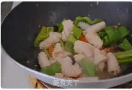 Make Pepper squid step 4