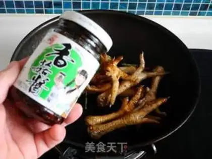 Make Frozen claws with mushroom sauce step 4
