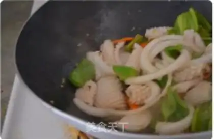 Make Pepper squid step 5