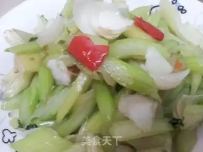 Make Celery makes lilies step 6