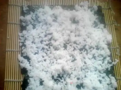 Make Simple sushi step 1