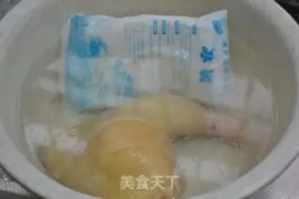 Make Quake white chicken step 5
