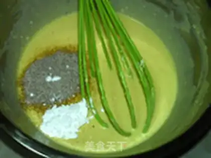 Make Peach and cheesecake step 11
