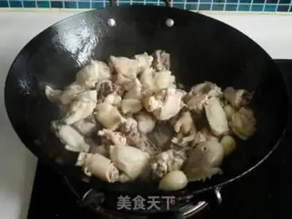 Make Three chickens, fried step 9