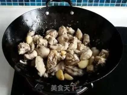 Make Three chickens, fried step 10