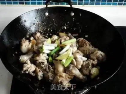 Make Three chickens, fried step 11