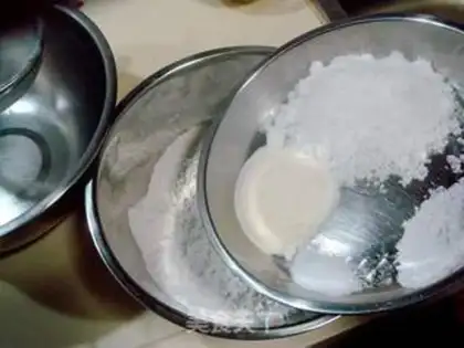 Make Banana bean cake step 0