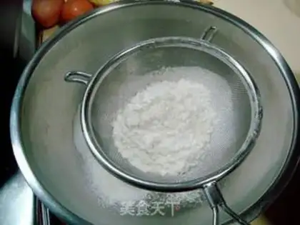 Make Banana bean cake step 2