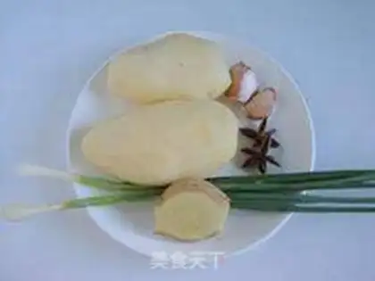 Make Potato red meat step 1