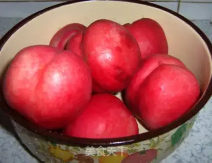 Make Peach jam step 1