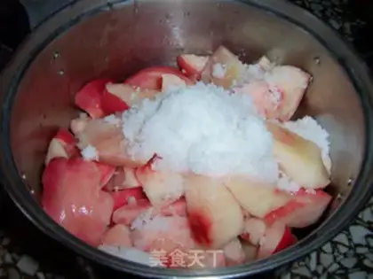 Make Peach jam step 3