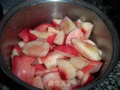Make Peach jam step 4