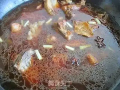 Make Four seasons of bean roasted ribs step 7