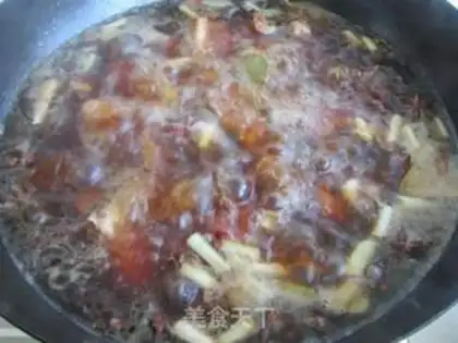 Make Four seasons of bean roasted ribs step 8