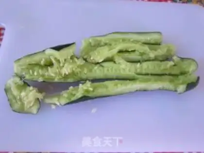 Make Hong Kong cucumber step 2