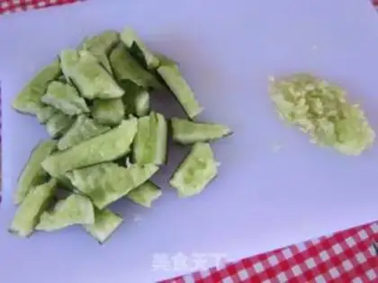 Make Hong Kong cucumber step 3