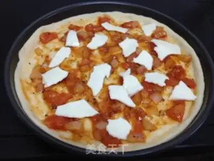 Make Super bacon shrimp pizza step 17