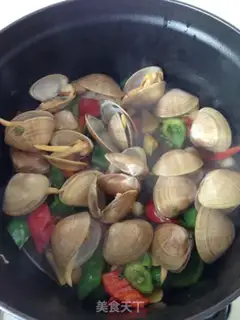 Make Spicy clams step 5