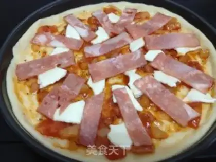 Make Super bacon shrimp pizza step 18