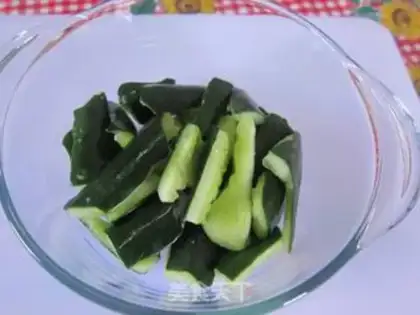 Make Hong Kong cucumber step 6
