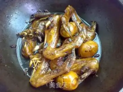 Make Five radiant duck wings step 7