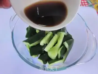 Make Hong Kong cucumber step 8