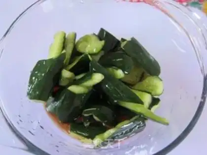 Make Hong Kong cucumber step 9