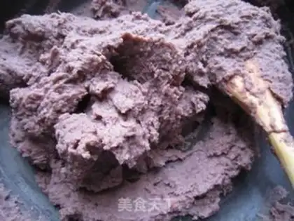 Make Red bean sand step 8