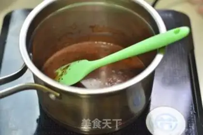 Make Chocolateberry mousse step 17