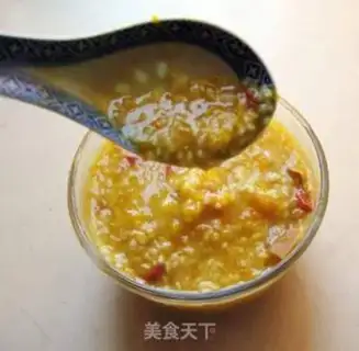 Make Pumpkin rice for porridge step 7
