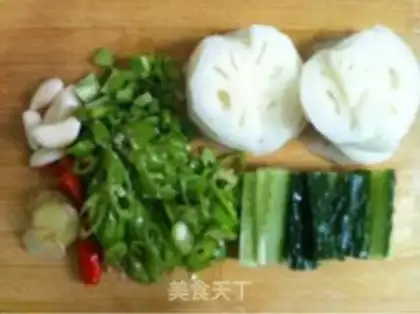 Make Spicy shrimp step 1