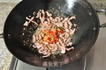 Make Pickles and fried meat step 2