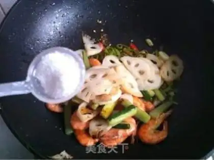 Make Spicy shrimp step 9