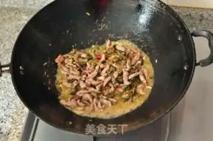 Make Pickles and fried meat step 3