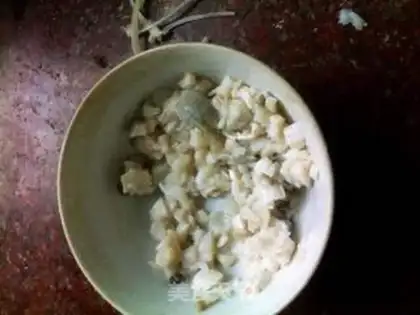 Make Dried fish porridge step 4