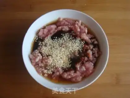 Make Sioux meat mooncake step 2